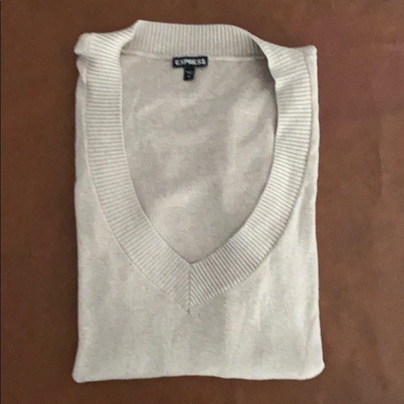Express Women’s Deep V-Neck Sweater - Picture 2 of 2